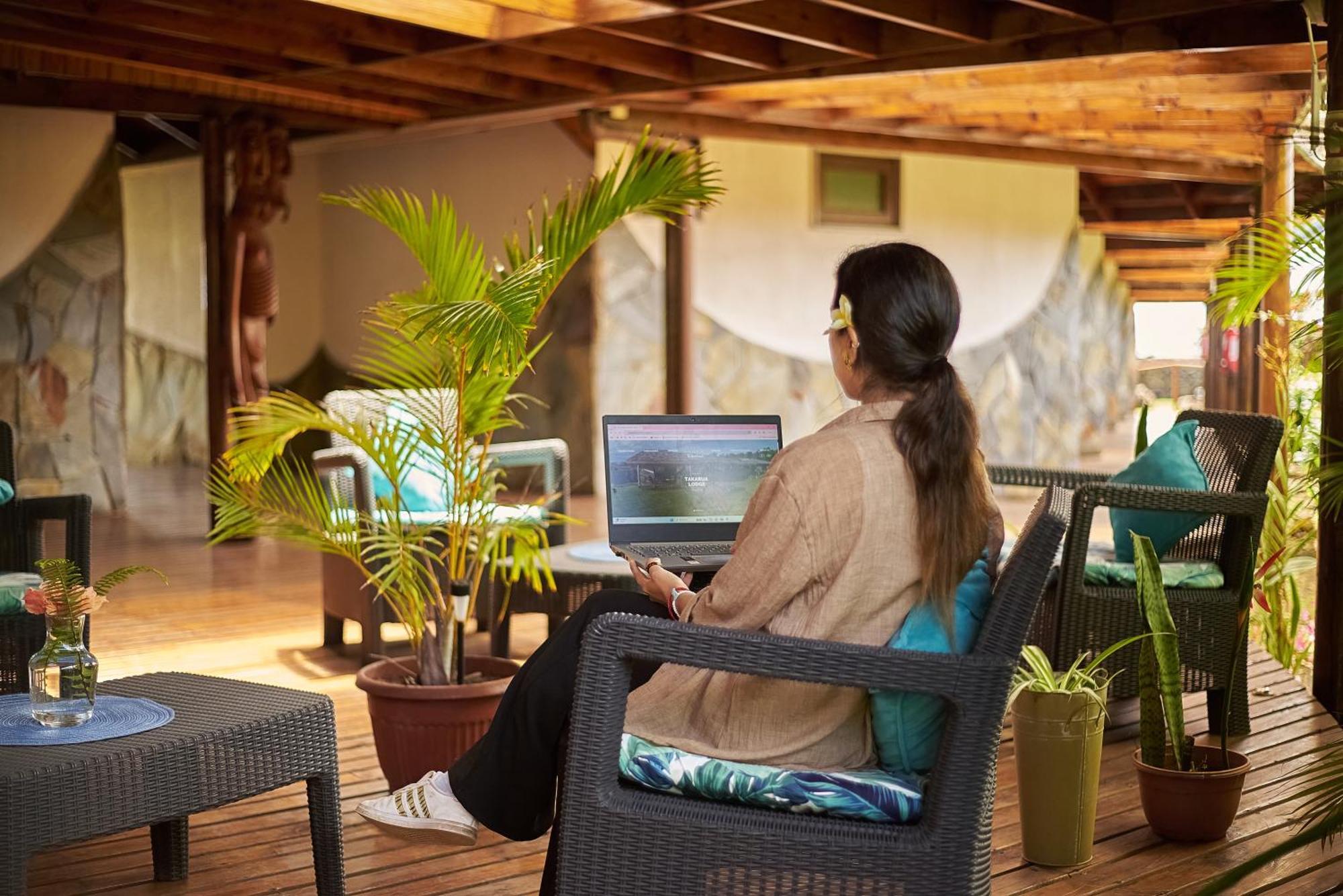 Takarua Lodge ハンガ・ロア エクステリア 写真